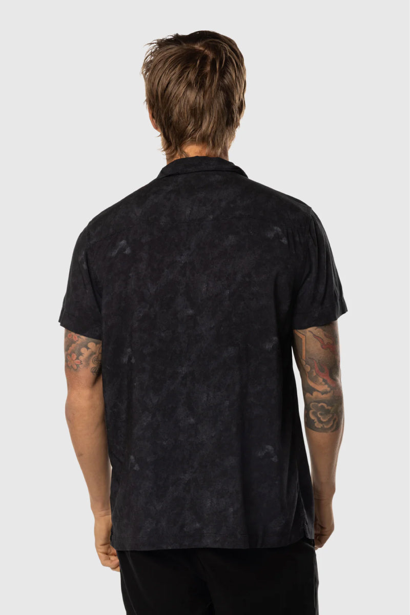Marble Black Vice Button Up Shirt - MRB