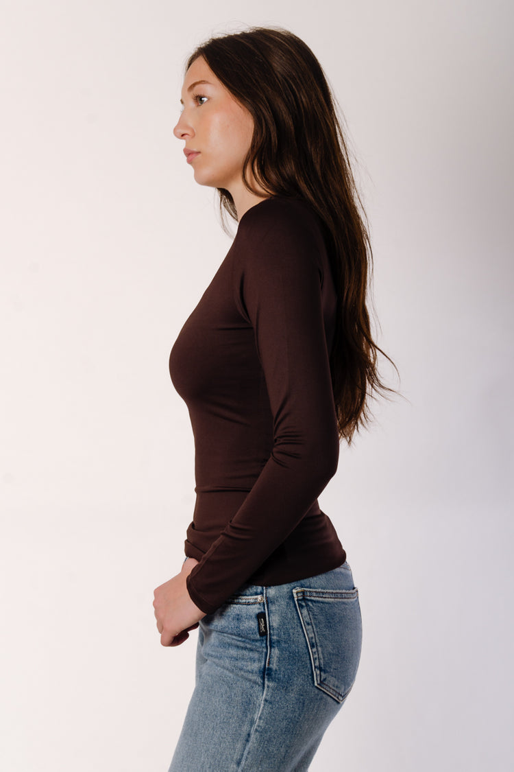 Mariana Long Sleeve Top - WAL