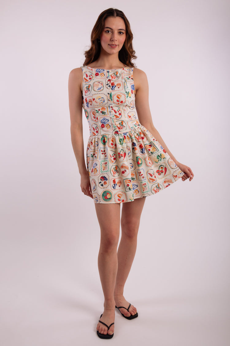 Mediterranean Mini Dress - IVR