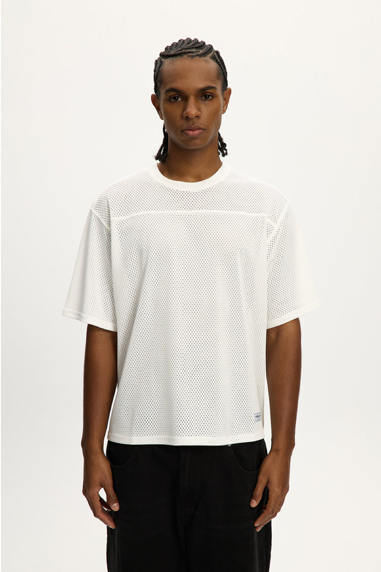 Mesh Tee - WHT