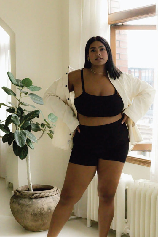 Mid Boxer - Black - BLK