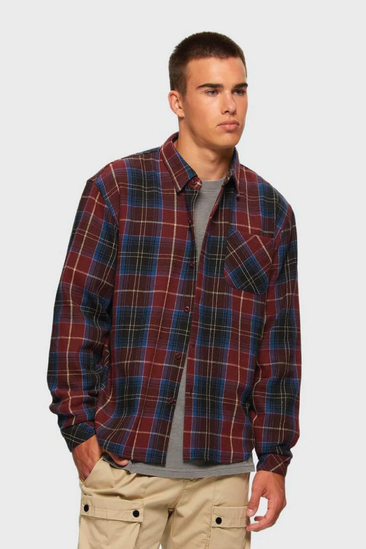 Mid Weight Flannel Shirt - BUR