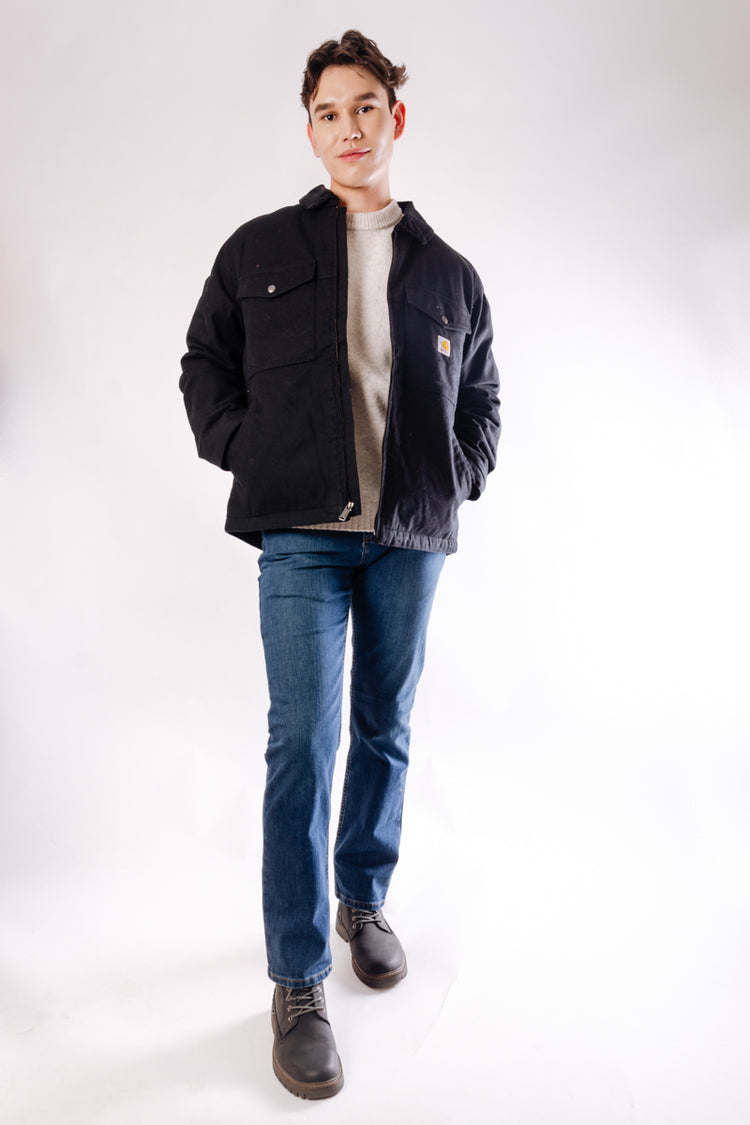 Montana Duck Insulated Jacket - BLK