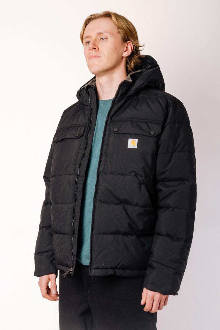 Montana Loose Insulated Jacket - BLK