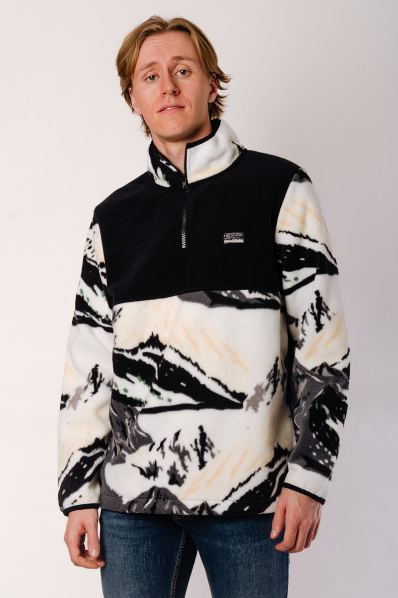 Mountain 1/4 Zip Polar Fleece - MUL