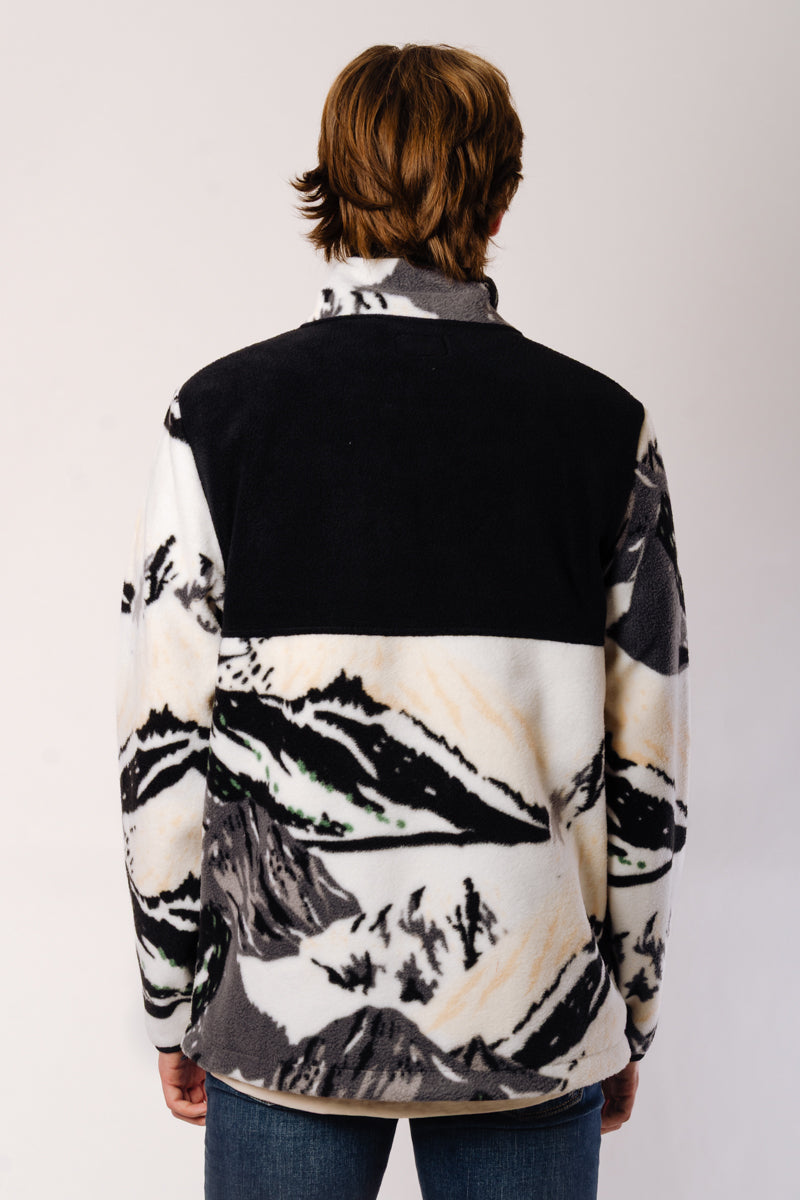 Mountain 1/4 Zip Polar Fleece - MUL