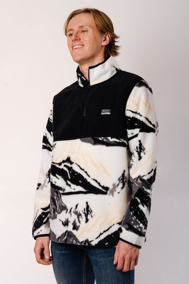 Mountain 1/4 Zip Polar Fleece - MUL