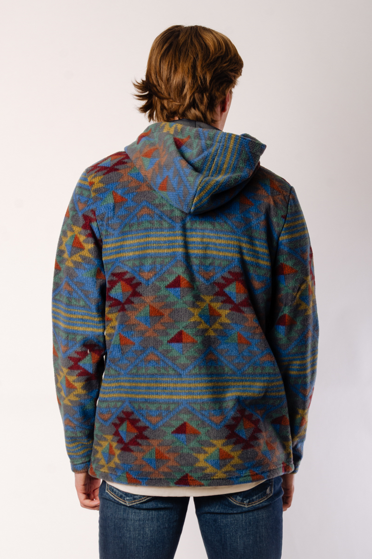 Navajo Hooded Zip-Up - MUL