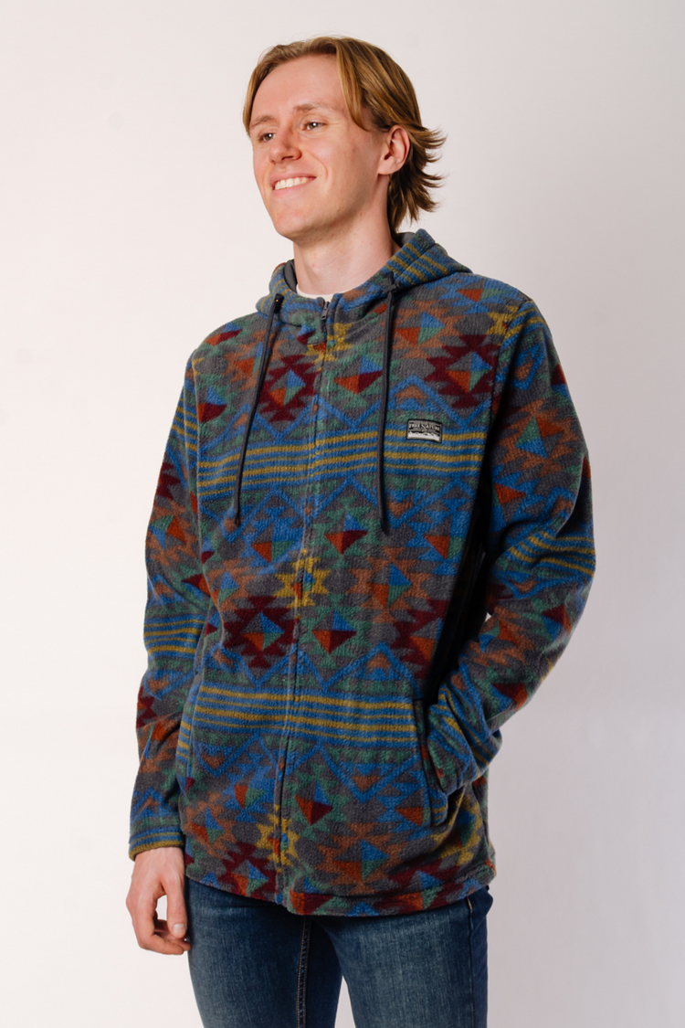 Navajo Hooded Zip-Up - MUL