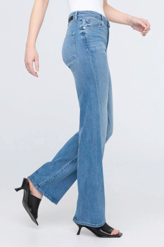 No Sweat Denim High Rise Wide Leg - 32