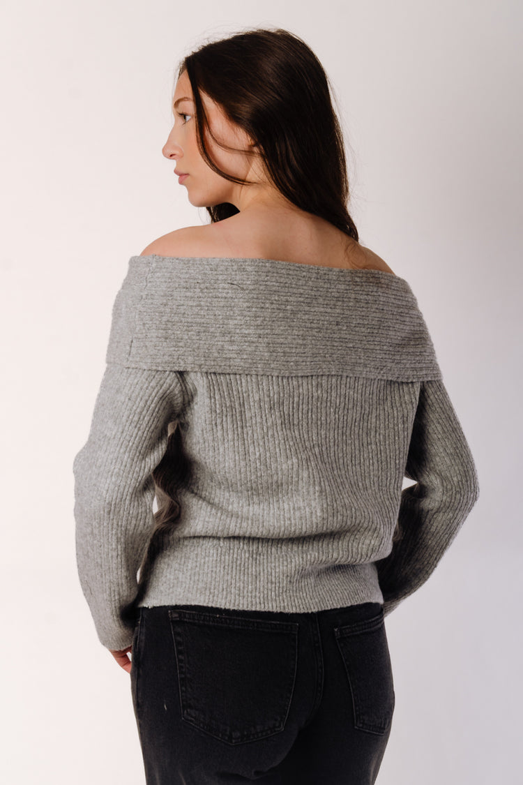 Off-The-Shoulder Sweater - FLT