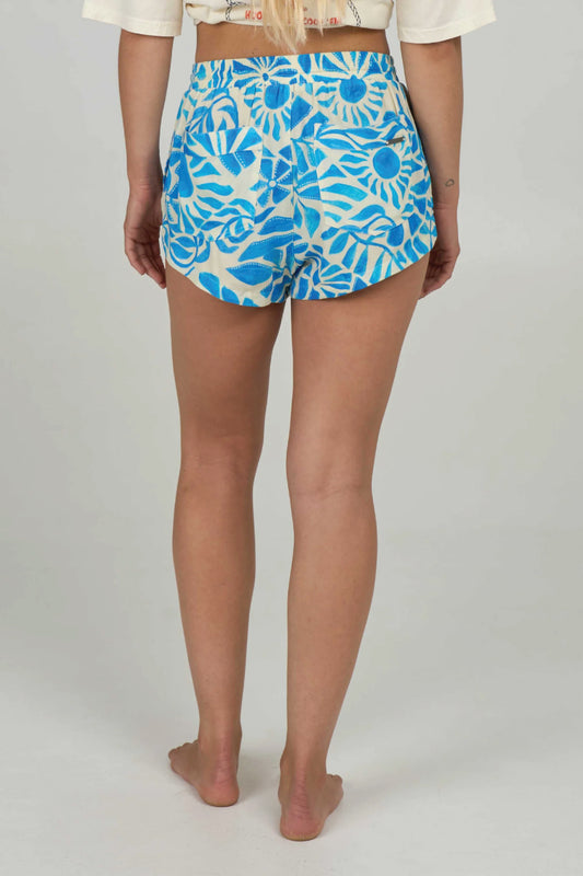 Palapa Printed Shorts - BLU