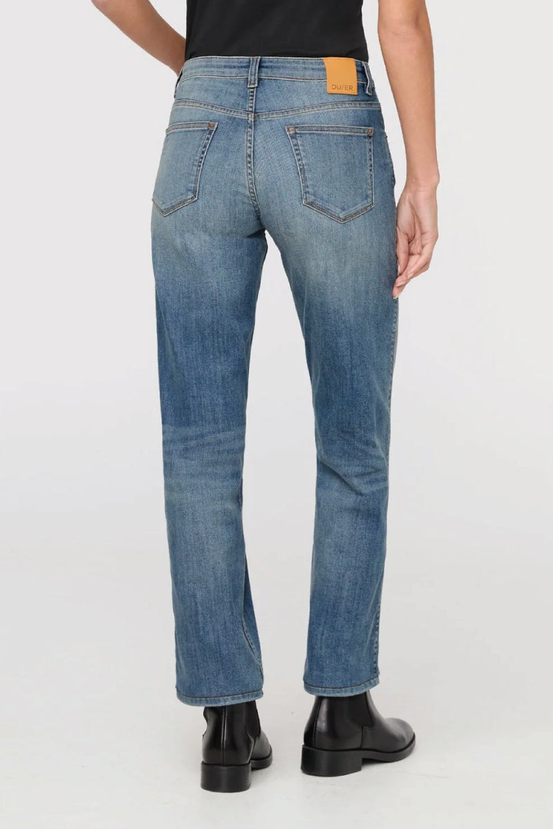 Performance Denim Mid Rise Straight - 30