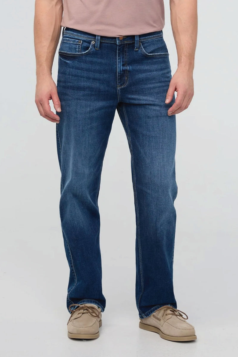 Performance Denim Relaxed Straight