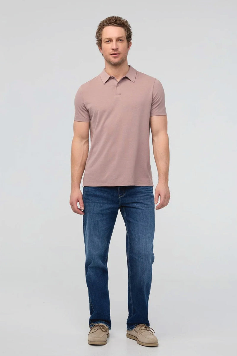 Performance Denim Relaxed Straight