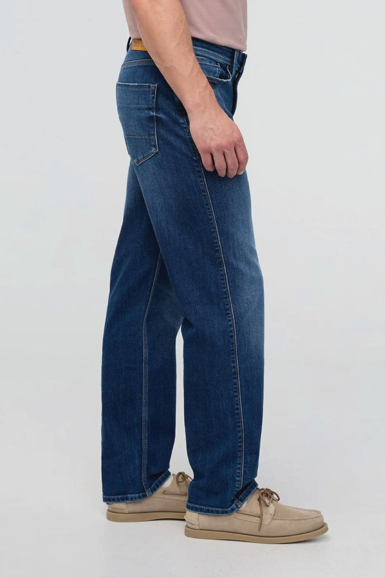 Performance Denim Relaxed Straight