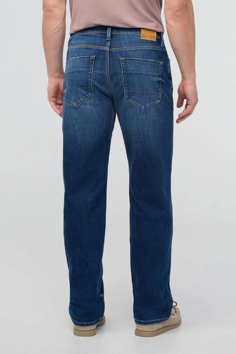 Performance Denim Relaxed Straight
