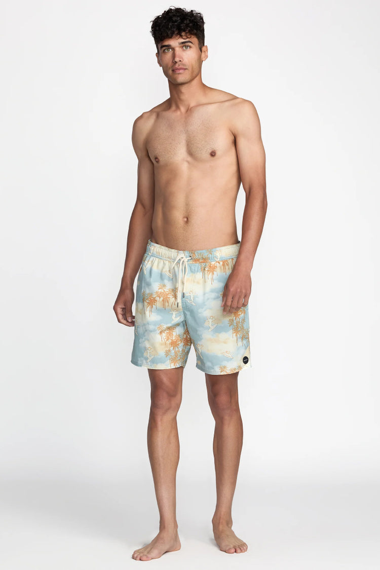 Perry Elastic 17 Swim Shorts - SKY