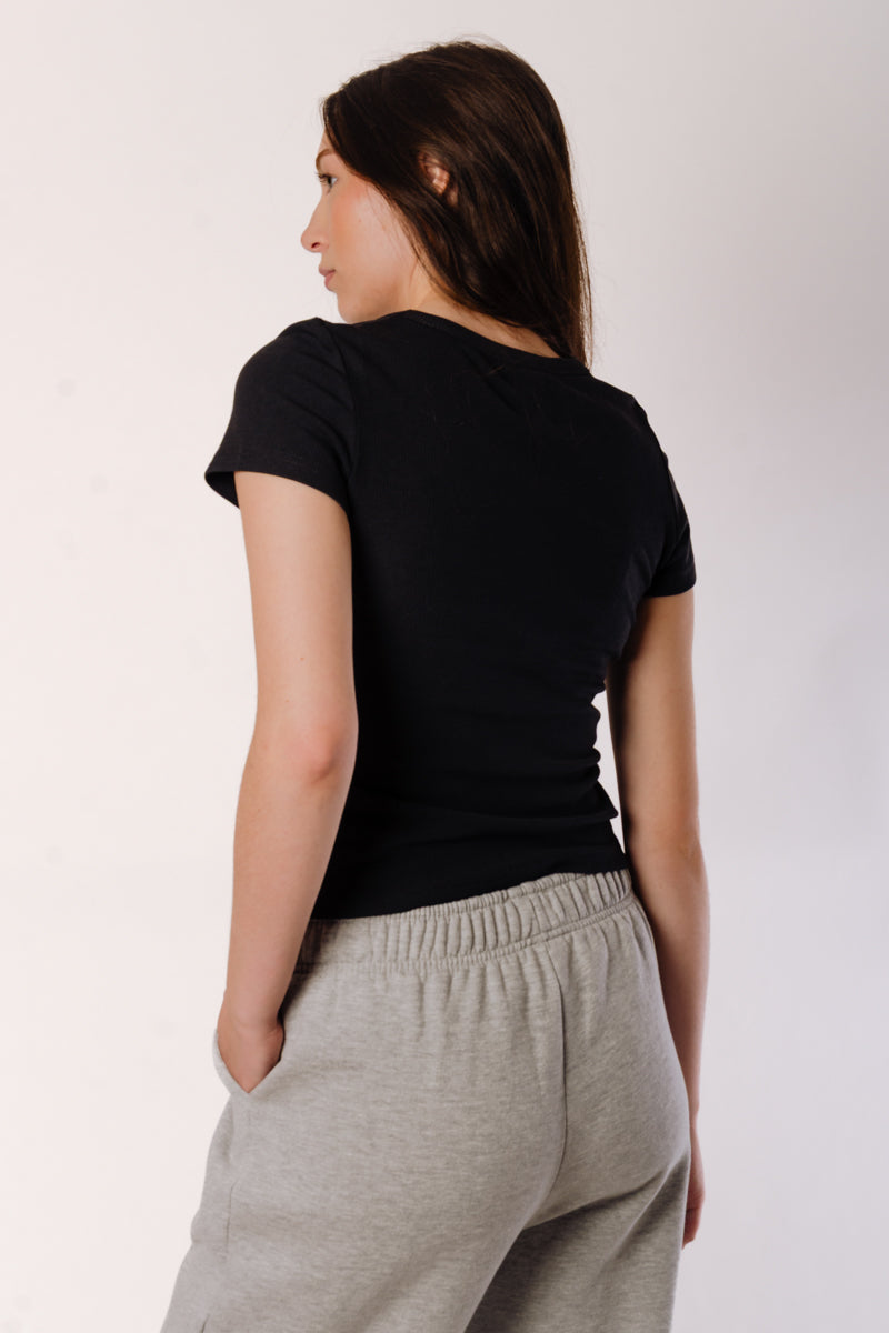 Plush Rib Tee - VBK