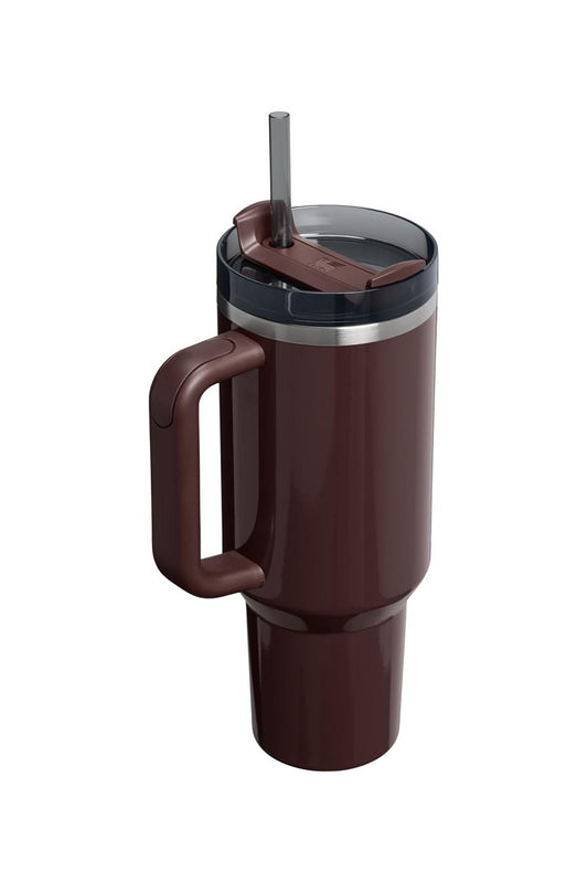 Quencher H2.0 Flowstate Tumbler 40 oz - Mahogany Gloss - MHG