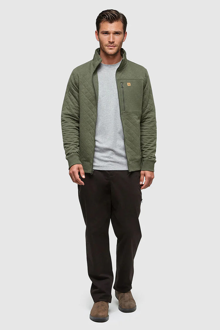 Quilted Full Zip Jacket - OLV