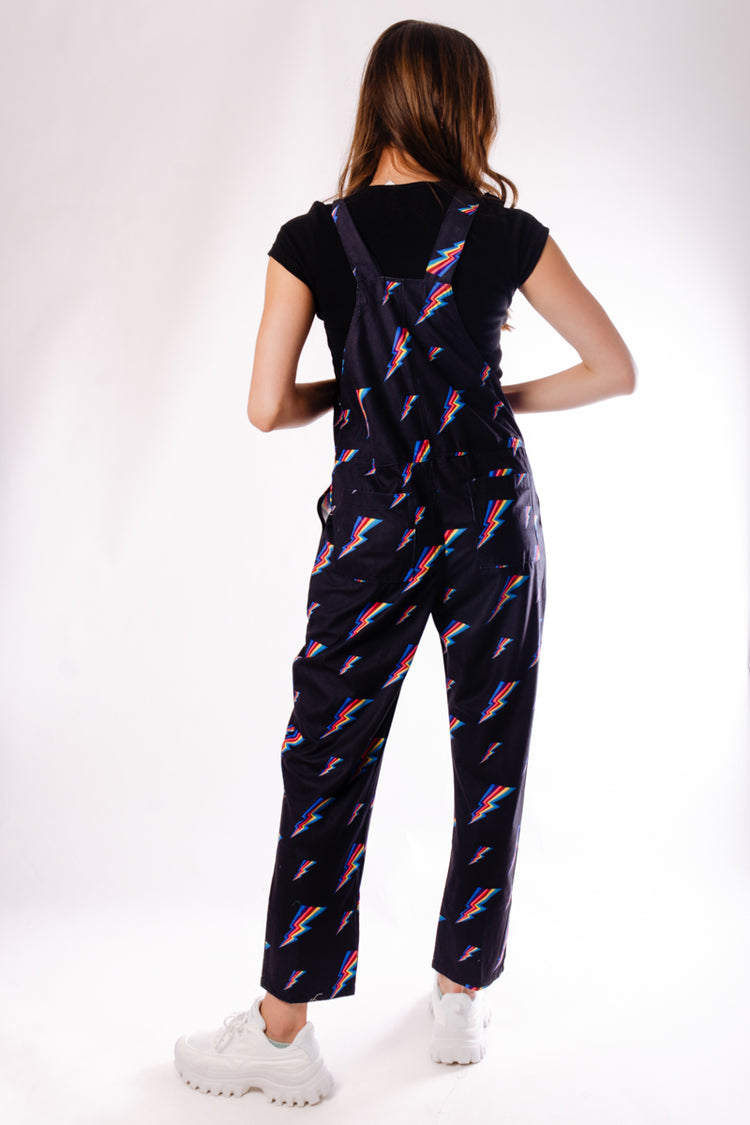 Rainbow Bolts Corduory Overalls - BOL