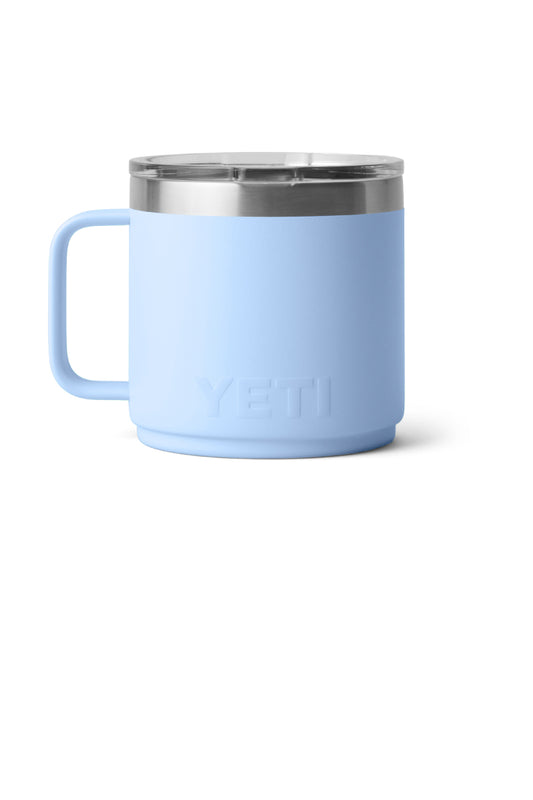 Rambler 14 oz Stackable Mug 2.0 - Big Sky Blue - BSB