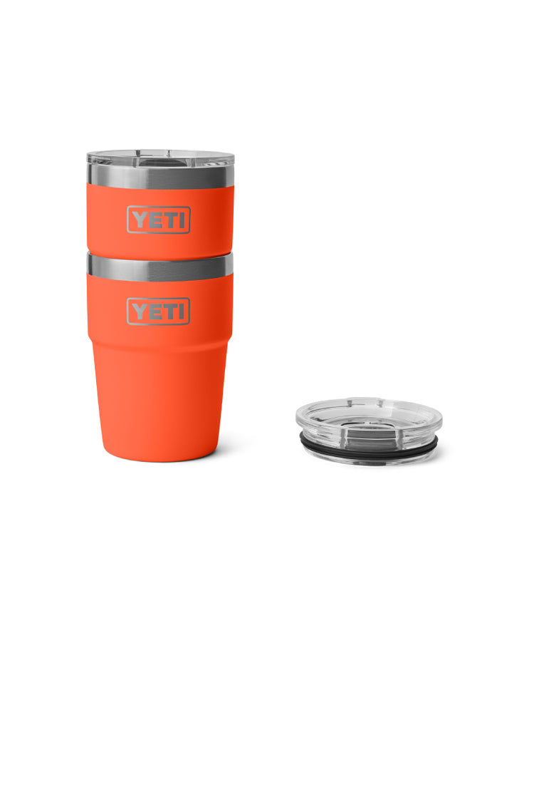 Rambler 16 oz Stackable Cup - Papaya - PAP