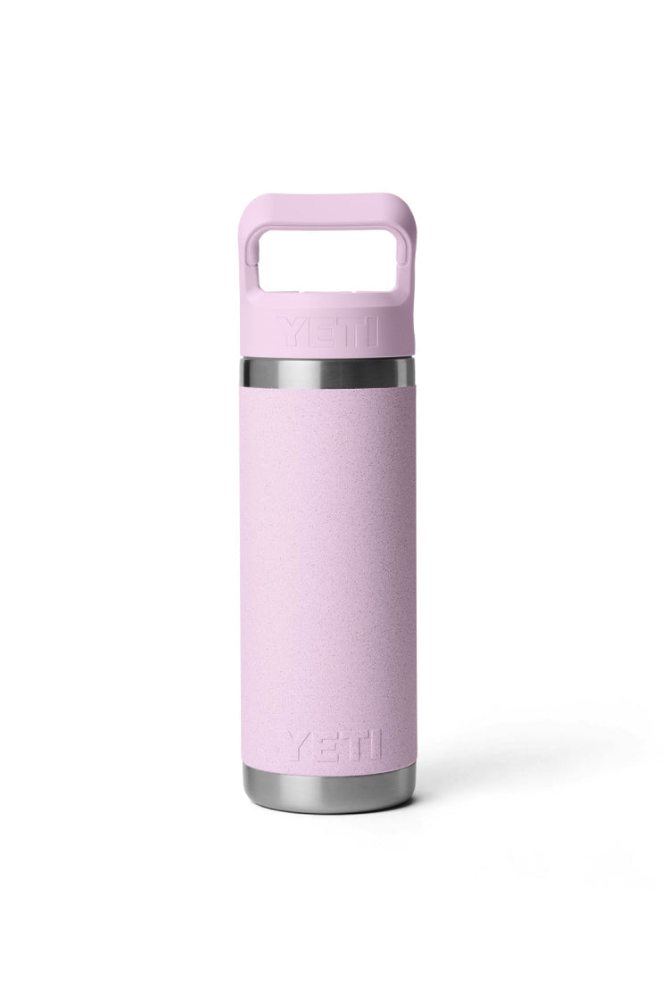 Rambler 18 oz Straw Bottle - Cherry Blossom - CHB