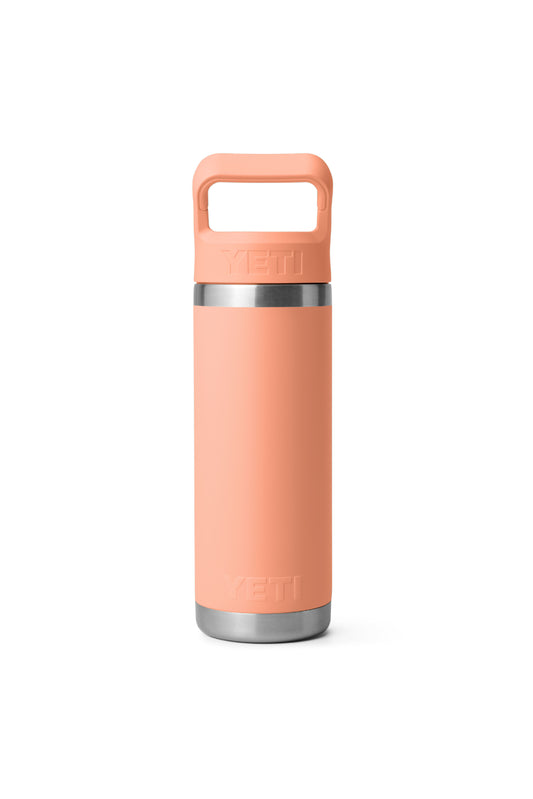 Rambler 18 oz Straw Bottle - Lowcountry Peach - LCP