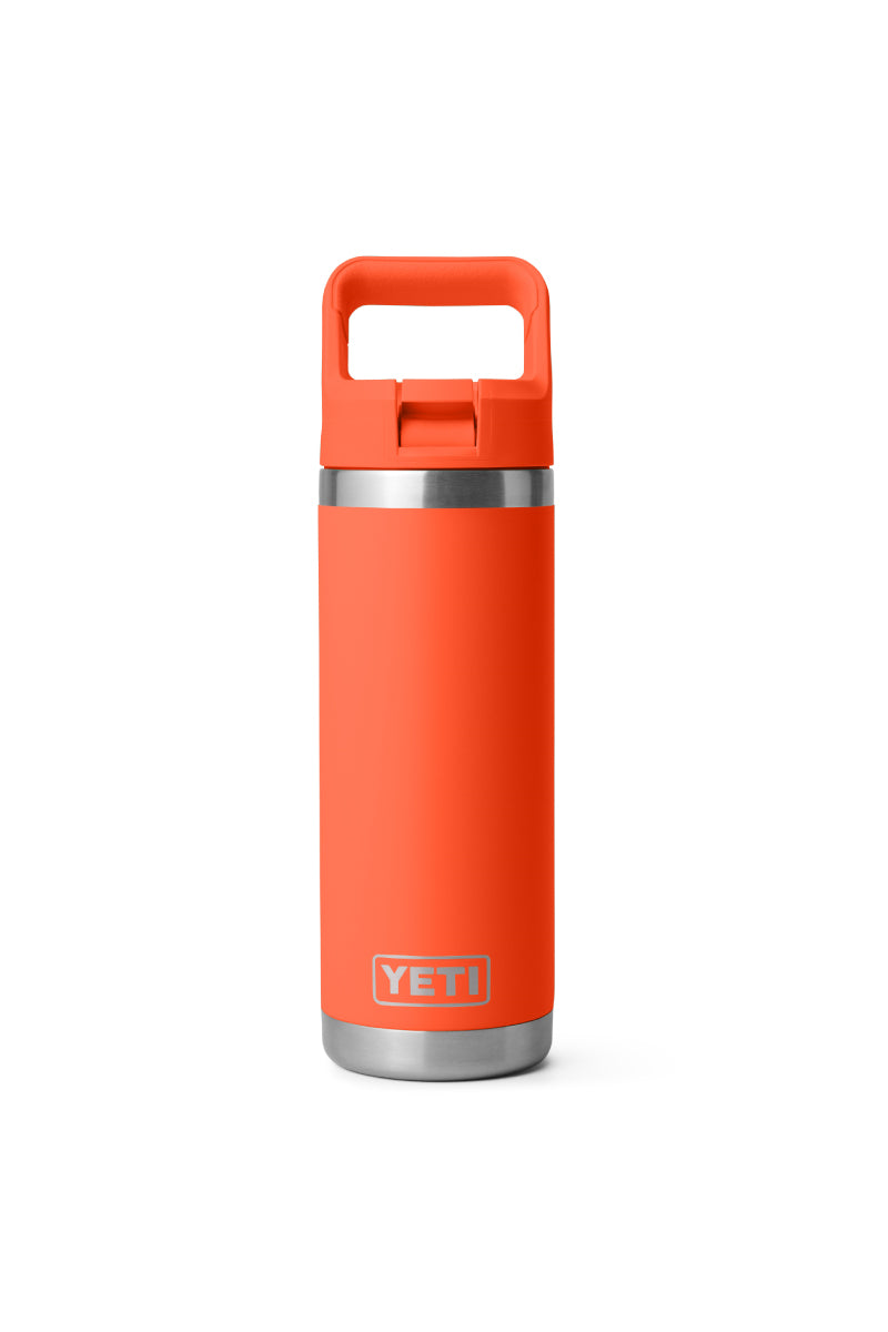 Yeti Rambler 18 oz Straw Bottle - Papaya | Below The Belt – Below