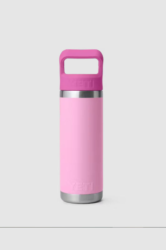 Rambler 18 oz Straw Bottle - Power Pink/ Wildflower Fuchsia - PWWF