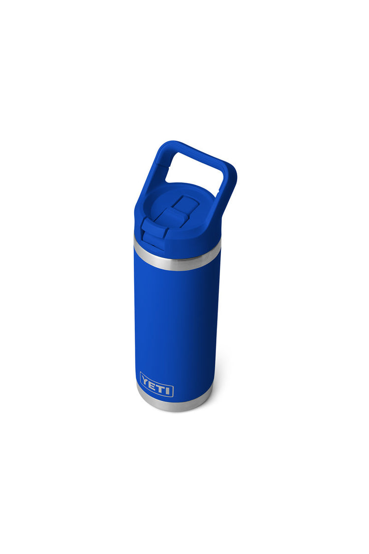 Rambler 18 oz Straw Bottle - Royal Blue - RBL
