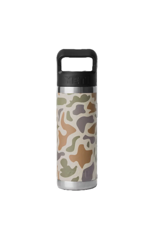 Rambler 18 oz Straw Bottle - Tan Camo - TNC