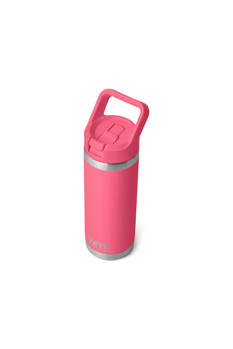 Rambler 18 oz Straw Bottle - Tropical Pink - TPK