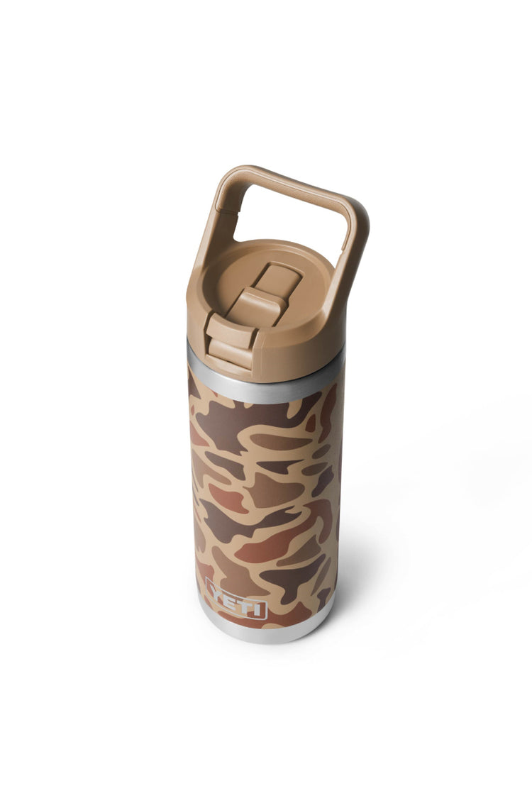 Rambler 18 oz Straw Bottle - Wetlands Camo - WTC