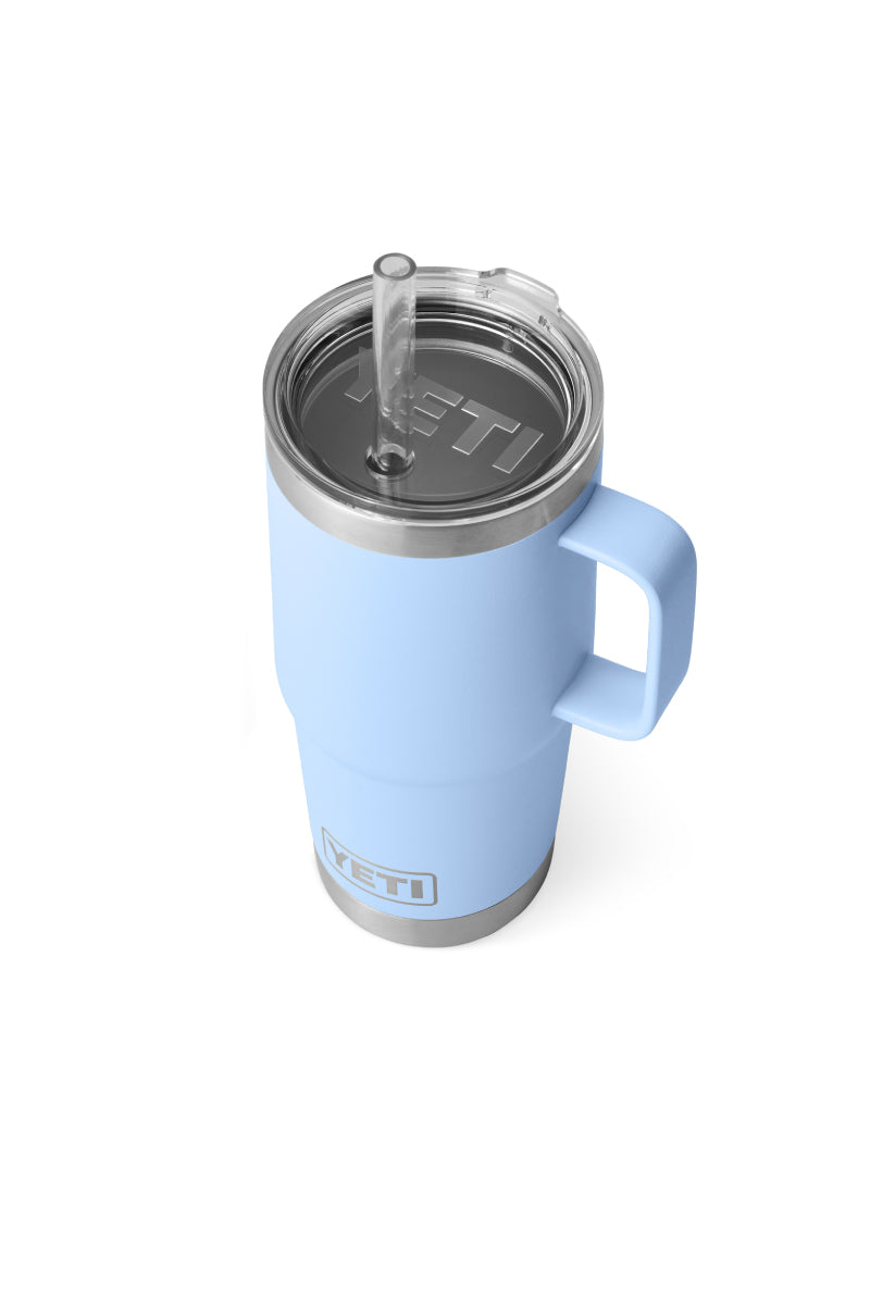 Yeti Rambler 25 oz Straw Mug - Big Sky Blue | Below The Belt