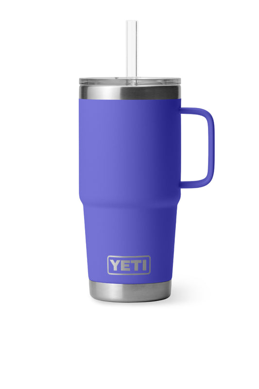 Rambler 25 oz Straw Mug - Ultramarine Violet - UMV