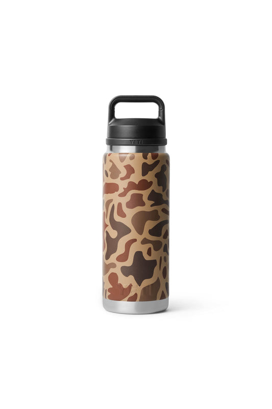 Rambler 26 oz Bottle Chug Cap - Wetlands Camo - WTC