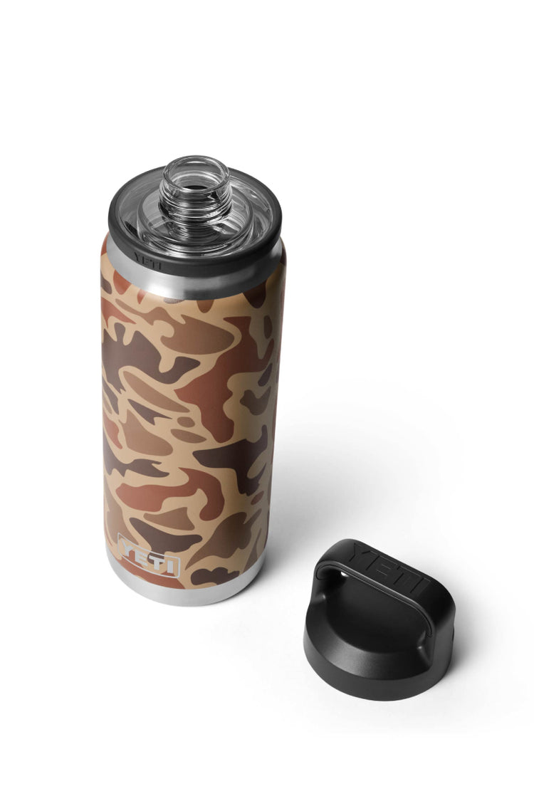 Rambler 26 oz Bottle with Chug Cap - Wetlands Camo - WTC