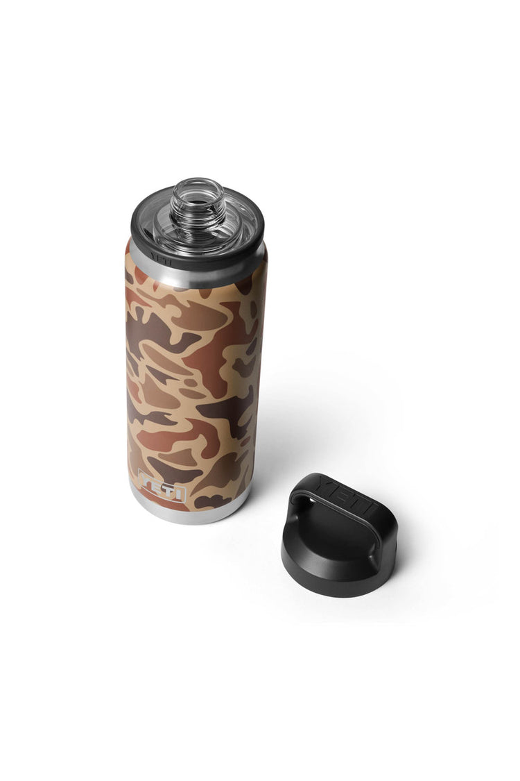 Rambler 26 oz Bottle Chug Cap - Wetlands Camo - WTC