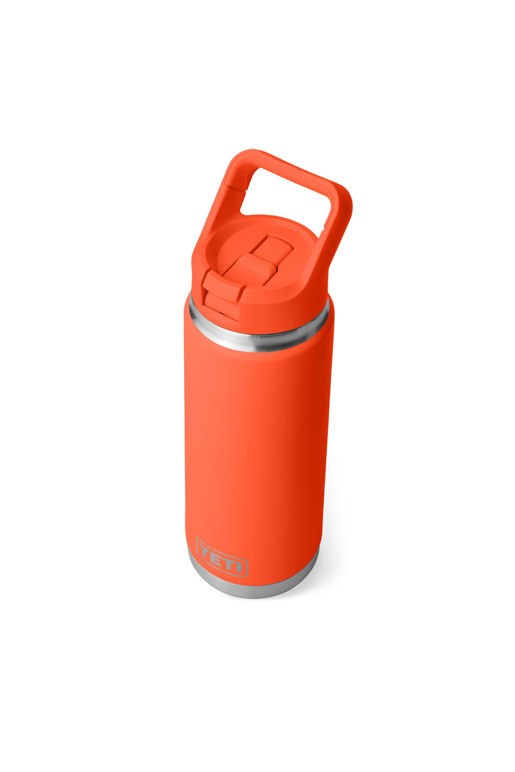 Rambler 26 oz Straw Bottle - Papaya - PAP