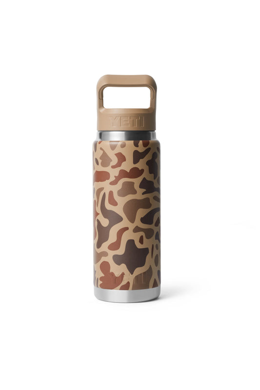 Rambler 26 oz Straw Bottle - Wetlands Camo - WTC