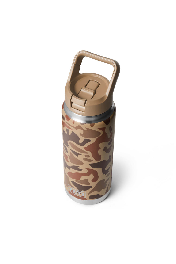 Rambler 26 oz Straw Bottle - Wetlands Camo - WTC