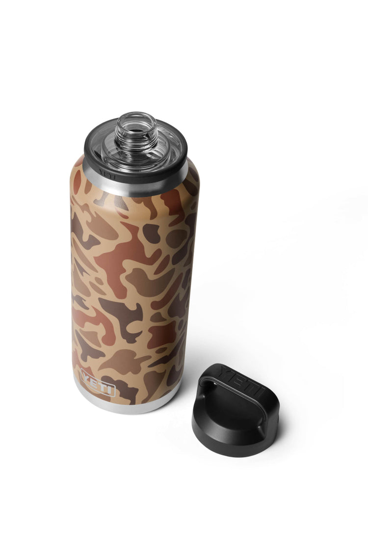 Rambler 36 oz Bottle with Chug Cap - Wetlands Camo - WTC