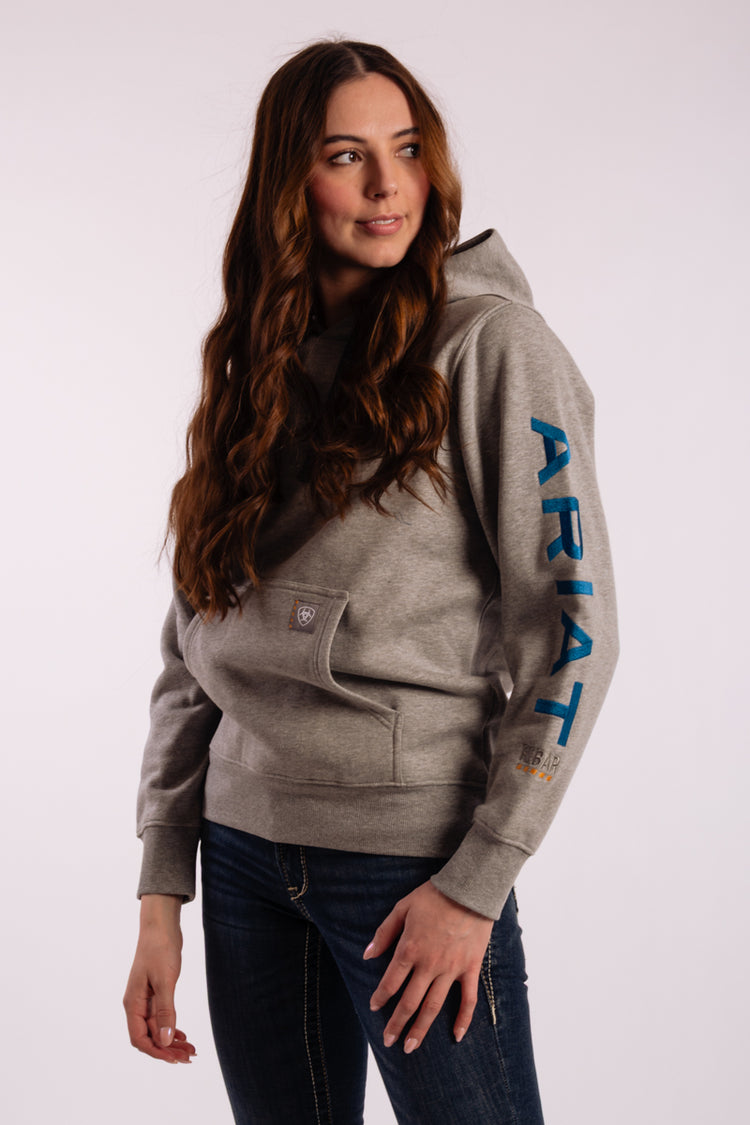 Rebar Graphic Hoodie - HGRY