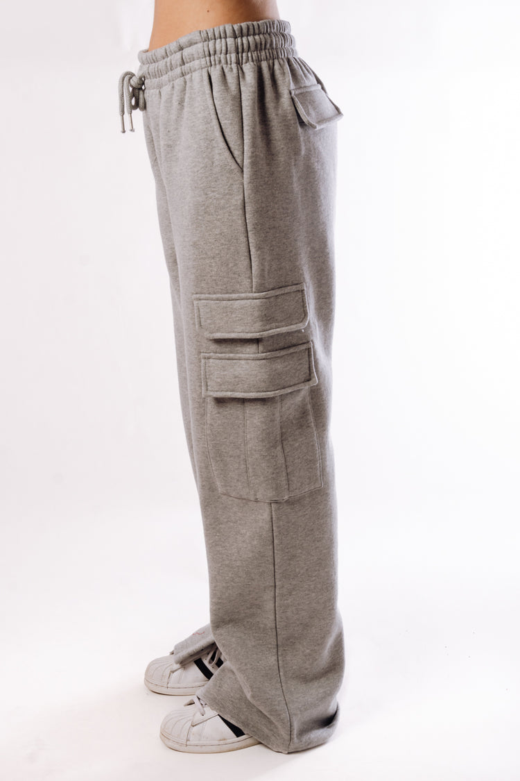 Relax Cargo Wide Leg Pants - HGR