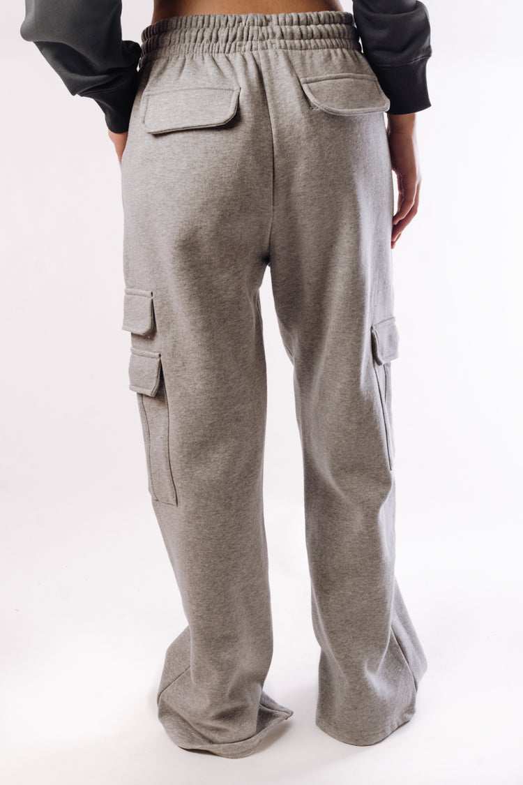 Relax Cargo Wide Leg Pants - HGR