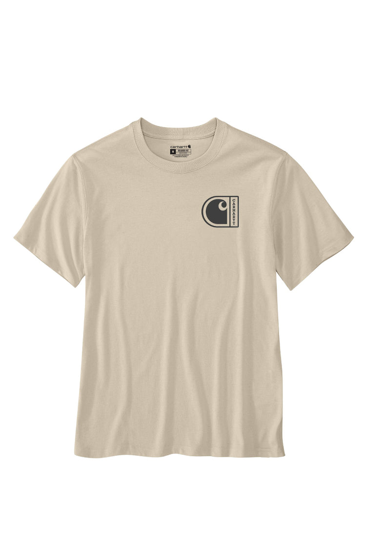 Relaxed Fit C Graphic Tee - OAT