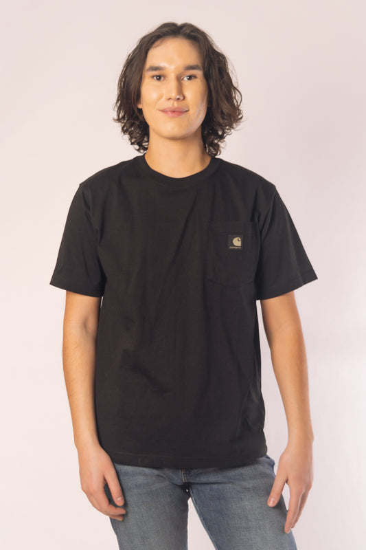 Relaxed Fit Camo Graphic Tee - BLK
